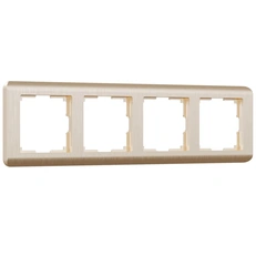 Изображение Рамка на 4 поста Stream (шампань) W0042111