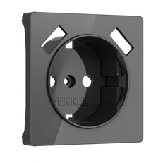 Изображение Накладка для розетки USB (графит акрил) W1179544